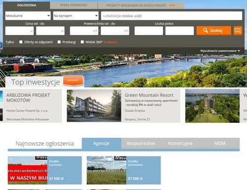 сайт по аренде жилья в Польше